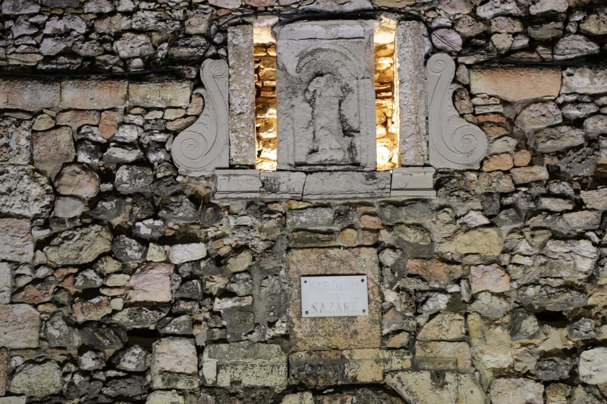 Interior histórico do Forte de S. Miguel Arcanjo