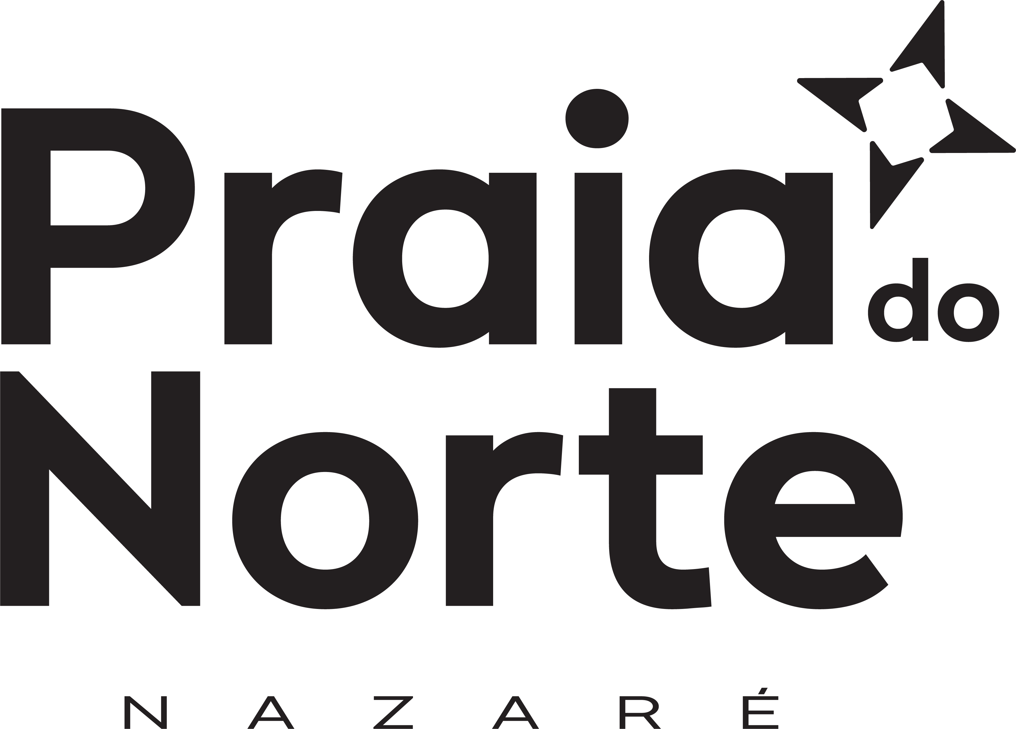 Logótipo Praia do Norte