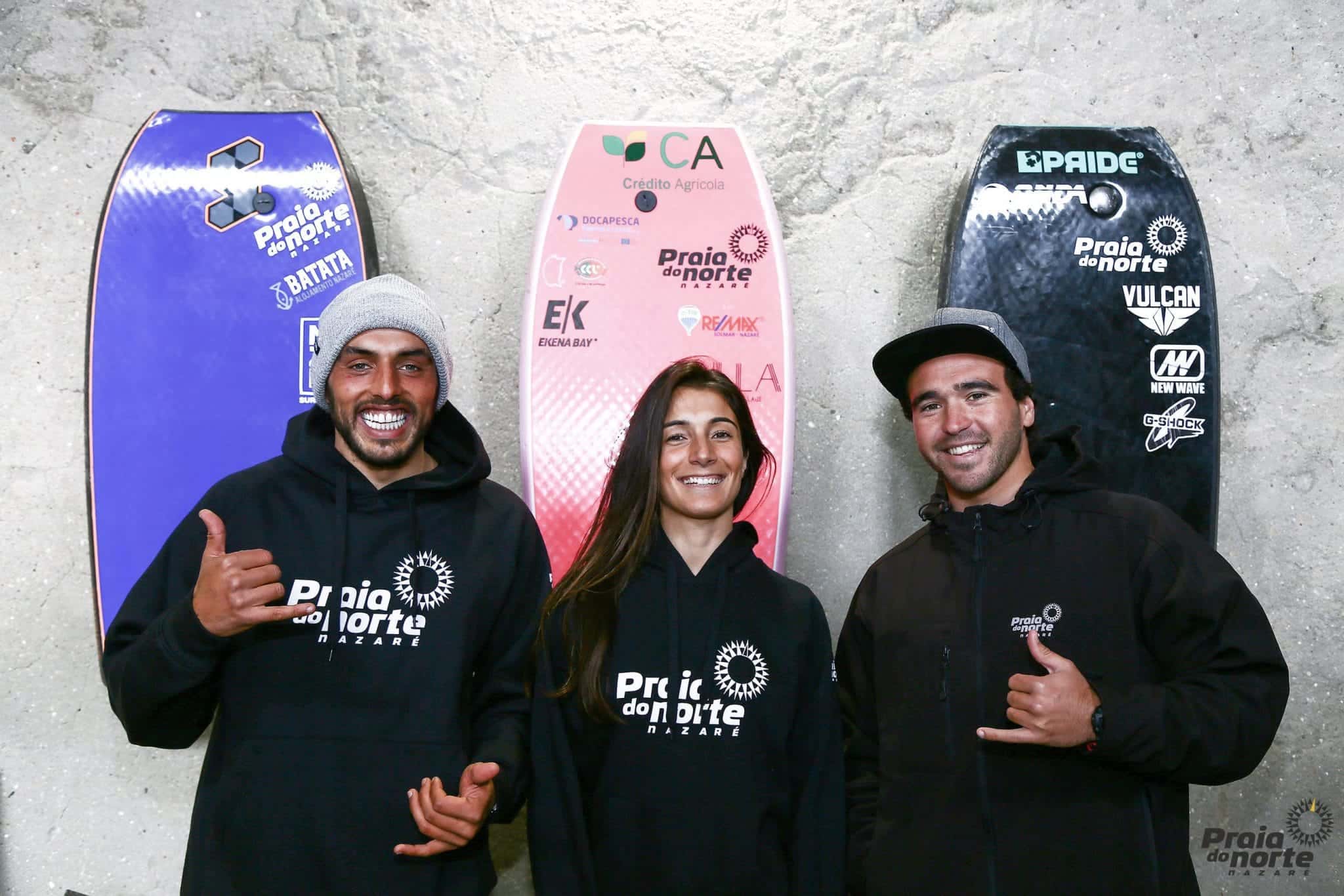 ATLETAS DA PRAIA DO NORTE® ENTRAM NA SURFER WALL