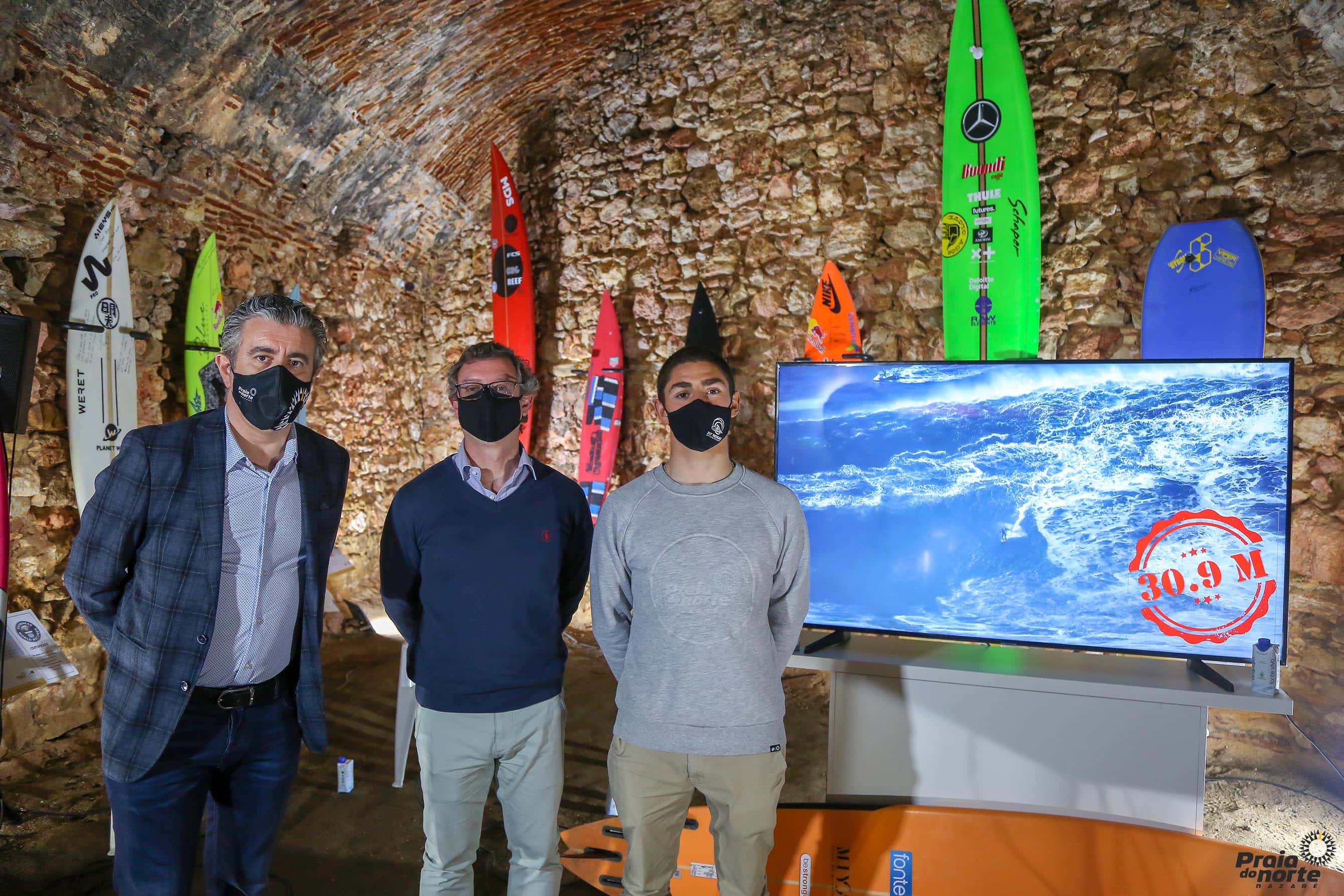 FMH fixa medida da onda de Tony Laureano em 30,9 metros